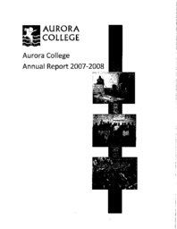 04-16(4) - Aurora College Annual Report 2007-2008 