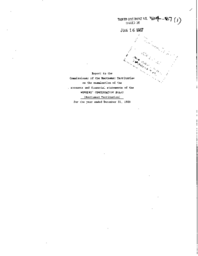 84-87(1) - Report to the Commissioner of the NWT on the Examination of the Accounts and Financial Statements of the Workers' Compensation Board, NWT, for the Fiscal Year Ended December 31, 1986