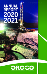 408-19(2) - 2020-2021 Annual Report  OROGO - NWT Office of the Regulator for Oil and Gas Operations 