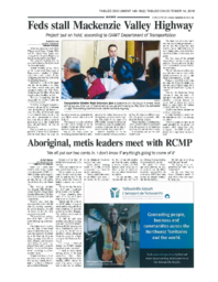 146-18(2) - News North Article - Feds stall Mackenzie Valley Highway 