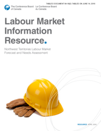 064-18(2) - Labour Market Information Resource: Northwest Territories Labour Market Forecast and Needs Assessment: Resource, April 2016 