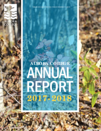 385-18(3) - Aurora College Annual Report 2017-2018 