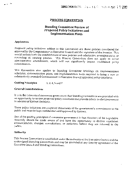 026-16(5) - Process Convention on Standing Committee Review of Proposed Policy Initiatives and Implementation Plans 