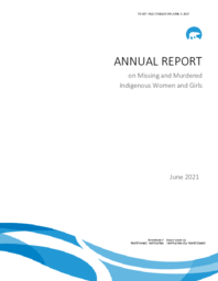 427-19(2) - Annual Report on Missing and Murdered Indigenous Women and Girls, June 2021