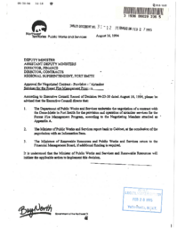 031-12(7) -Approval for Negotiated Contract - Provision of Airtanker Services for the Forest Fire Management Program