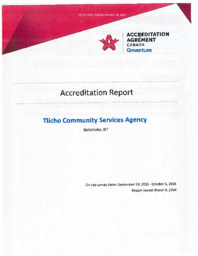 107-19(2) - Accreditation Report: T???ch? Community Services Agency 