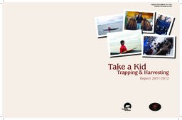 101-17(4) - Take a Kid Trapping and Harvesting Report 2011-2012 