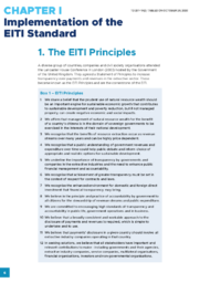 207-19(2) - The Extractive Industries Transparency Initiative (EITI) Principles 