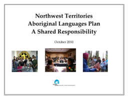 093-16(5) - Northwest Territories Aboriginal Languages Plan: Shared Responsibility 