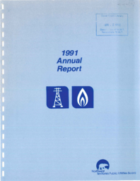 041-12(2) - Public Utilities Board of the Northwest Territories 1991 Annual Report