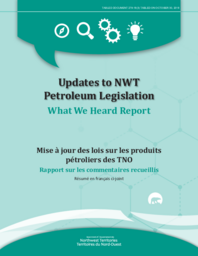 279-18(3) - Updates to NWT Petroleum Legislation: What We Heard 