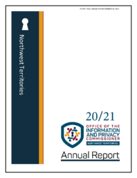 481-19(2) - 20/21 Office of the Northwest Territories Information and Privacy Commissioner Annual Report 