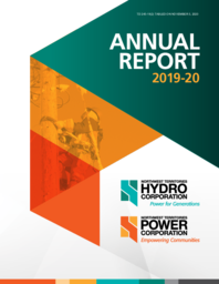 245-19(2) - Annual Report 2019-20 Northwest Territories Hydro Corporation and Northwest Territories Power Corporation 