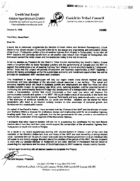 12-16(4) - Letter to the Editor of NNSL from Gwich'in Tribal Council on All Weather Access Road from Inuvik to Tuktoyaktuk 