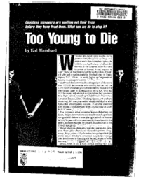 43-90(1) - Too Young to Die