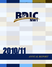 08-17(1) - NWT Business Development and Investment Corporation 2010-2011 Annual Report 