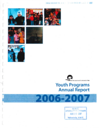 44-15(6) - Youth Programs Annual Report 2006-2007