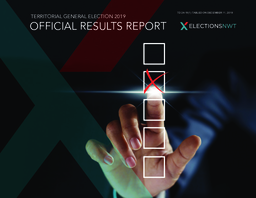 24-19(1) - Territorial General Election 2019 Official Results Report 