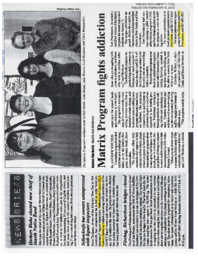 07-17(2) - Article from January 31, 2012 Northern Journal: "Matrix Program fights addiction" 