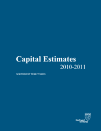 01-16(4) - Northwest Territories Capital Estimates 2010-2011 