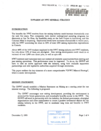 01-12(5) - Towards an NWT Mineral Strategy