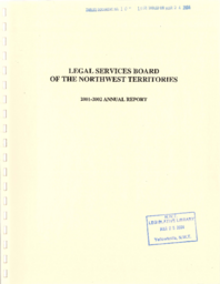 010-15(3) - 2001/2002 Annual Report of the Legal Services Board