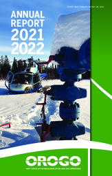 651-19(2) - Annual Report 2021-2022 NWT Office of the Regulator of Oil and Gas Operations