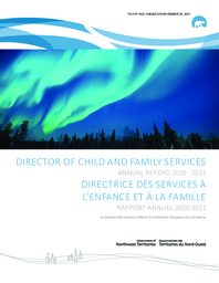 479-19(2) - Director of Child and Family Services Annual Report 2020-2021 