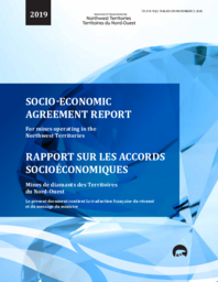 218-19(2) - 2019 Socio-Economic Agreement Report for Mines Operating in the NWT 