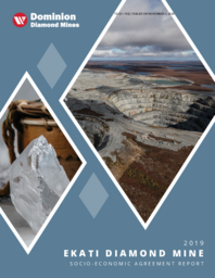 221-19(2) - 2019 Ekati Diamond Mine Socio-Economic Agreement Report 