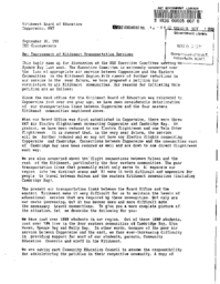 46-88(2) - Document Regarding Dissatisfaction with Air Service Between Coppermine and Eastern Kitikmeot Communities