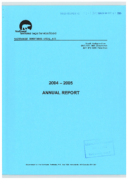 031-15(4) - 2004/2005 Annual Report of the Legal Services Board