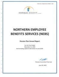 200-19(2) - Northern Employees Benefit Services (NEBS) Pension Plan Annual Report for the Year Ended December 31, 2019 and including updated information to June 2020 