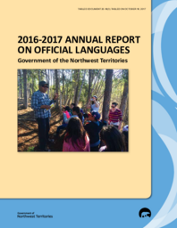 020-18(3) - 2016-2017 Annual Report on Official Languages/Rapport Annuel 2016-2017 sur les Langues Officielles 