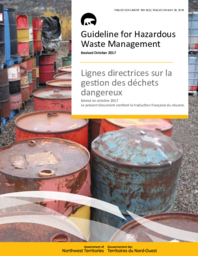 189-18(3) - Guideline for Hazardous Waste Management, Revised October 2017 