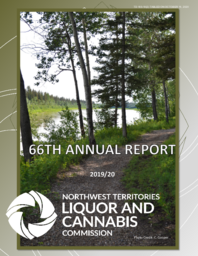 183-19(2) - 66th Annual Report 2019/20 Northwest Territories Liquor and Cannabis Commission 