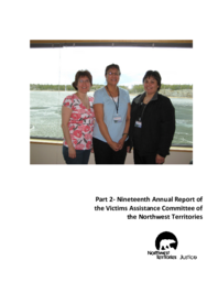 102-16(2) - Victims Assistance Committee of the Northwest Territories : 19th annual report 2007/2008. Part 2