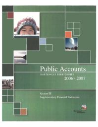 03-16(1) - Public accounts 2006-2007. Section III, Supplementary financial statements