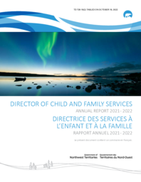 726-19(2) Director of Child and Family Services Annual Report 2021-2022