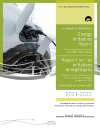 741-19(2) Northwest Territories Energy Initiatives Report 2021-2022