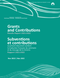 839-19(2) Grants and Contributions Results Report 2021-2022