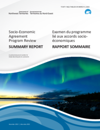 871-19(2) Socio-Economic Agreement Program Review Summary Report 