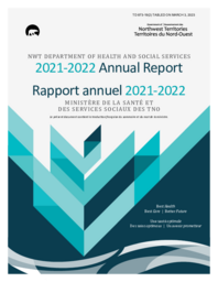 873-19(2) NWT Department of Health and Social Services 2021-2022 Annual Report