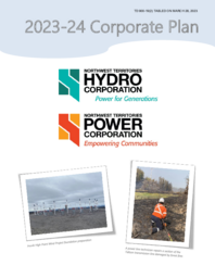 900-19(2) 2023-24 Corporate Plan - Northwest Territories Hydro Corporation and Northwest Territories Power Corporation 