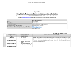 902-19(2) February 24, 2023, Government of Nunavut Response to Final Written Submissions on Nunavut Land Use Plan