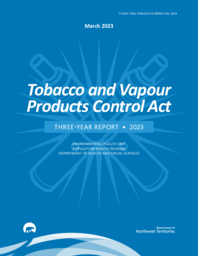 907-19(2) Tobacco and Vapour Products Control Act Three-Year Report 2023