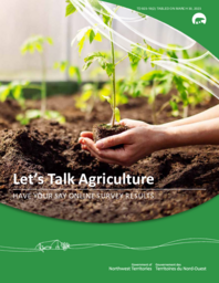 923-19(2) Let’s Talk Agriculture: Have Your Say Online Survey Results