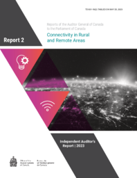 931-19(2) - Connectivity in rural and remote areas : independent auditor's report