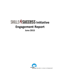 Skills 4 Success Initiative : Engagement Report