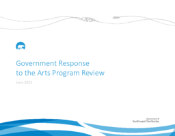 Government Response to the Arts Program Review